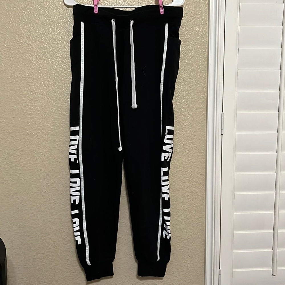 Fashion Nova Black Joggers
